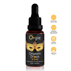 Gel Excitation Clitoris Orgasm Drops Vibe pour vibrations pêchues et climax explosif