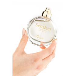 Sensfeel Femme Phéromones EDT aux notes boisées pour séduction olfactive puissante