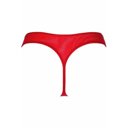 String V8988 Axami pubis dentelle rouge féminité audacieuse discrète