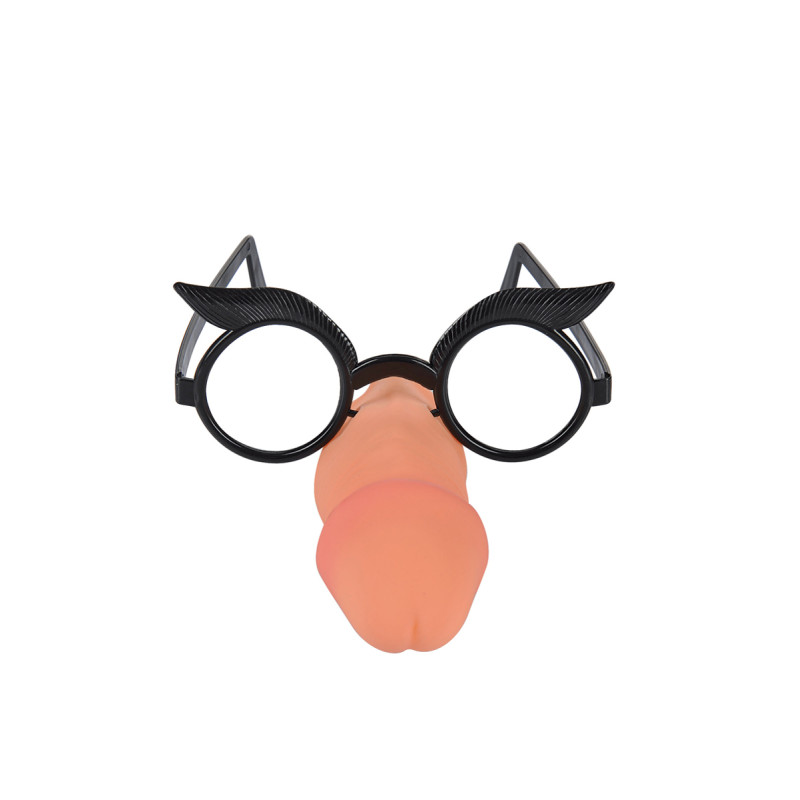 Lunettes pénis EVJF branches zizi roses humour trash photos délirantes