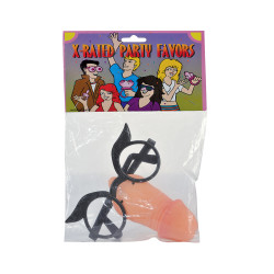 Lunettes pénis EVG monture standard accessoires coquin soirée débauchée