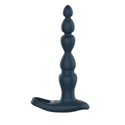 Vibro Elixer double pénétration Toy Joy tige perlée 17,8cm vibrations