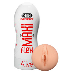 Masturbateur Maxi Flex Vaginal Alive vagin TPE 19x7,8cm XXL