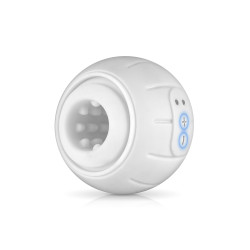 Masturbateur Pleasure Ball Blue Junker vibrant 10cm recto-verso