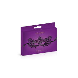 Masque loup noir Voie Lactée dentelle jeux rôle élégant