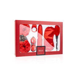 Coffret LoveBoxxx I Love Red Couples vibro cockring menottes