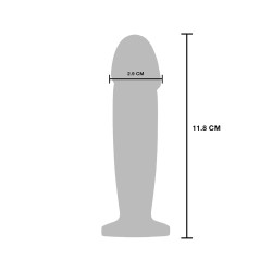 Plug acier vibrant Intruder forme pénis stimulation intense