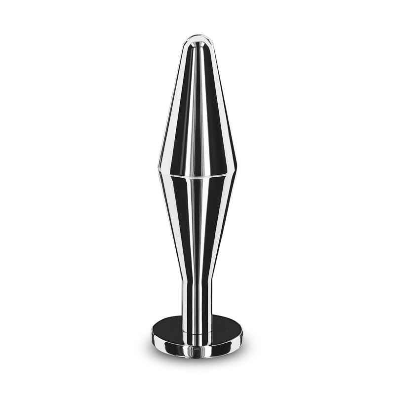 Plug métal Massive Steel Butt Plug L acier pour anal extrême