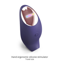 Believer stimulateur violet langue clitoris 5 intensités