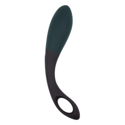 Stimulateur anal Black Heart silicone 17,7x3,6cm Alive