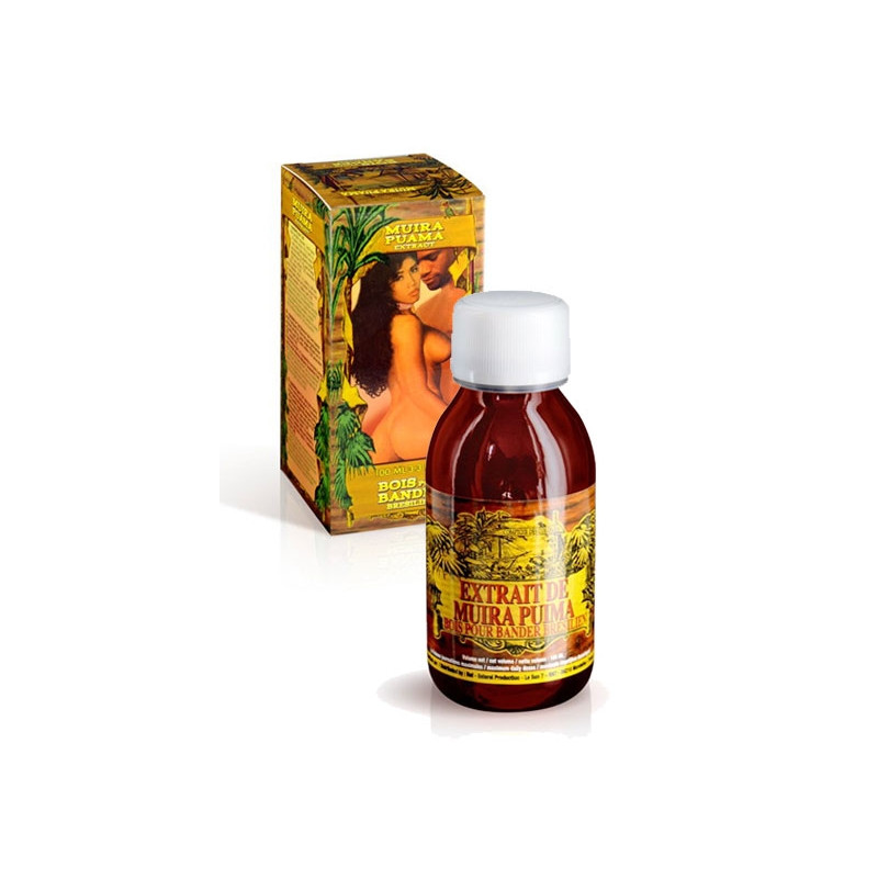 Bois bandé 100 ml liquide aphrodisiaque Muira Puama