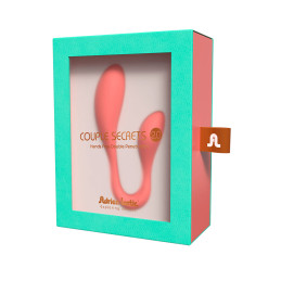 Double stimulateur connecté Couple Secrets 2 silicone IPX5 autonomie 40min