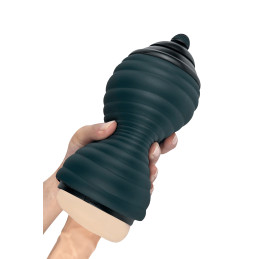 Masturbateur vagin Siltex Ultra idéal pression molette flexible