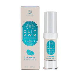 Baume pour clitoris Clit Pwr noix de Coco pour caresses crémeuses sensuelles
