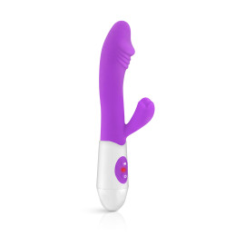 Vibromasseur Rabbit Elya violet Yoba pour stimulations G-clitoris