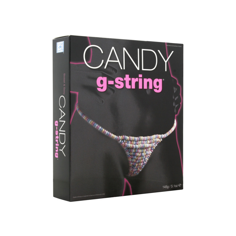 string comestible en bonbons candy g string femme