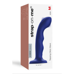 Vibro Tapping dildo wave bleu sublimant orgasmes rythmés