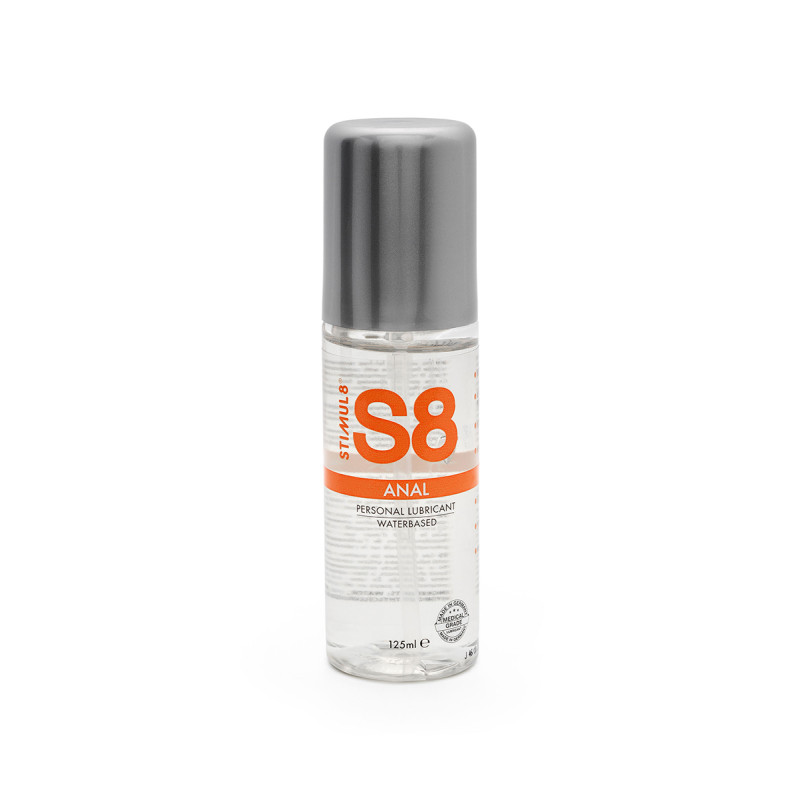 Lubrifiant S8 anal pour glisse intime prolongée 125 ml