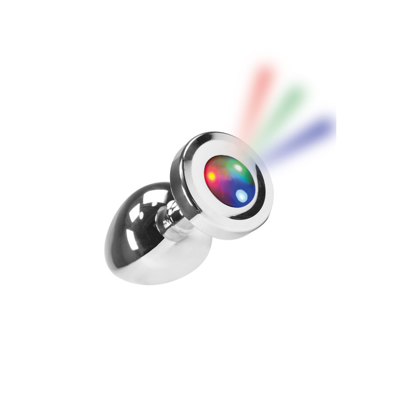 Plug anal lumineux Litolu avec lumière sensuelle pour plaisir visuel et intime
