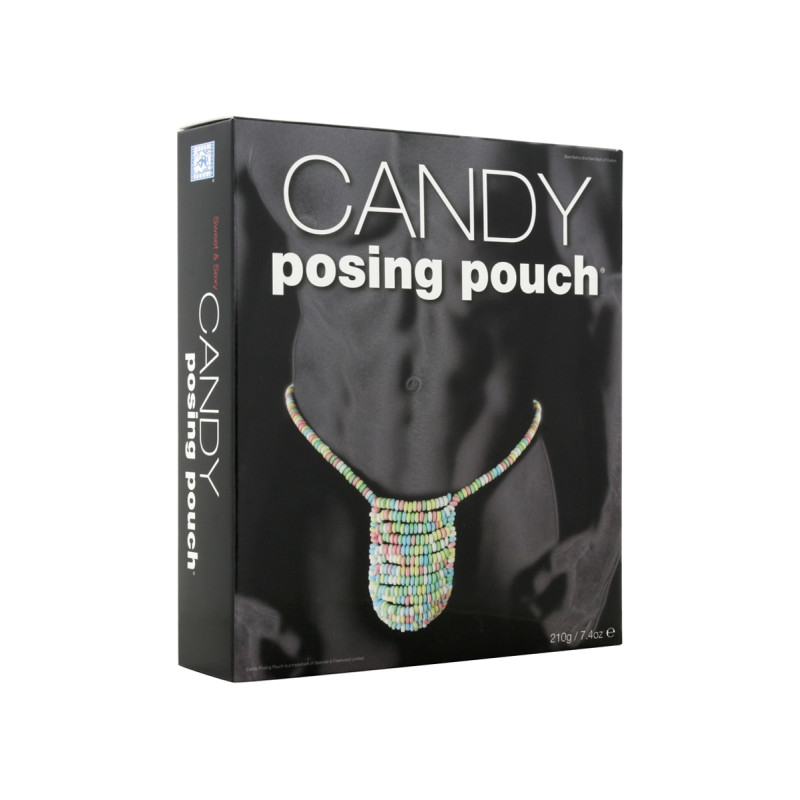 string en bonbons candy posing pouch pour homme sexy
