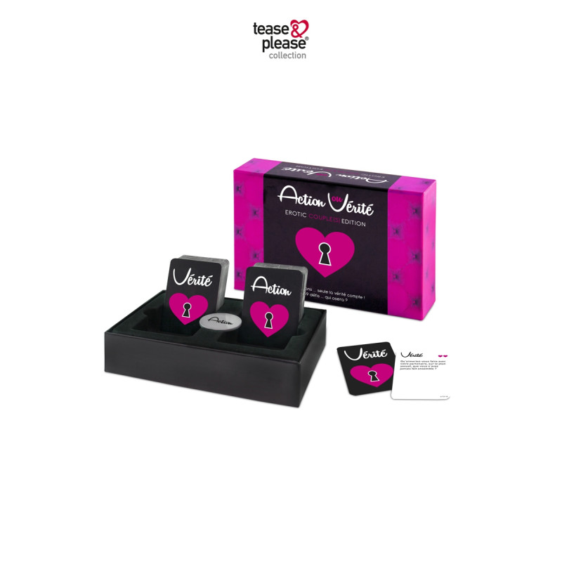 Jeu coquin Action ou Vérité édition Couple pour soirées intimes