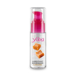 Lubrifiant parfumé caramel Yoba 50 ml pour jeux buccaux gourmands