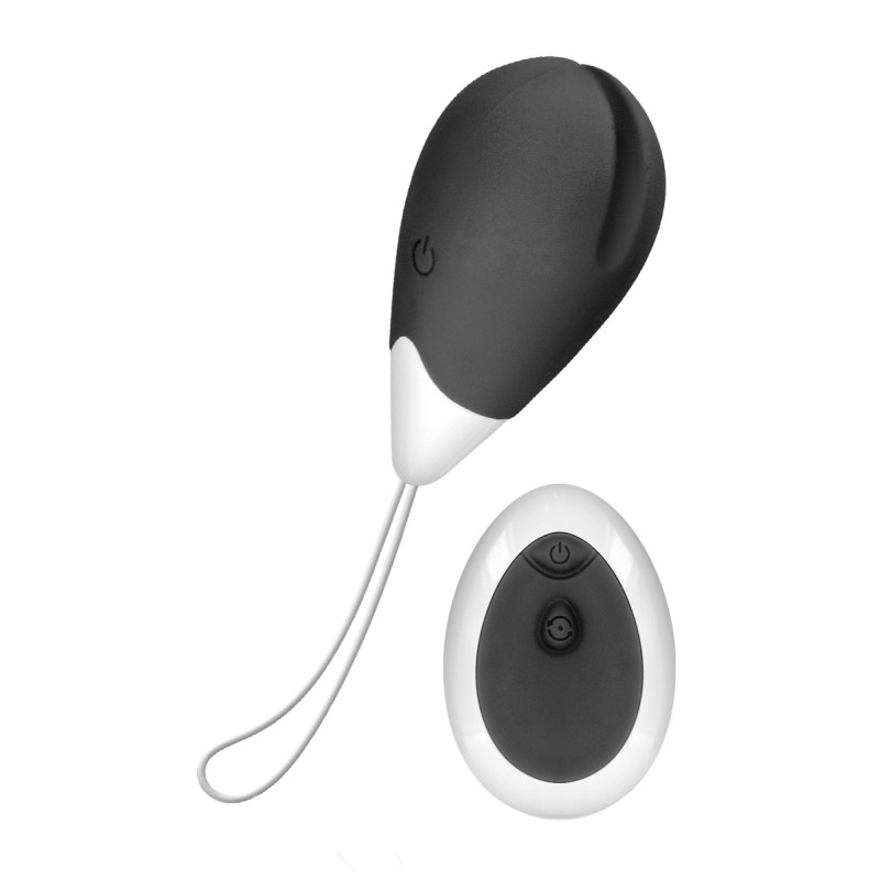 Oeuf vibrant télécommandé discret pour jeux couple public