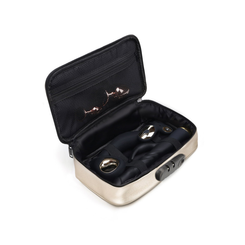 Discreet Box Luxury Gold Dorcel cadenas code intégré