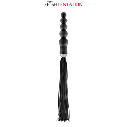 Martinet chapelet anal Fetish Tentation 25 lanières noires