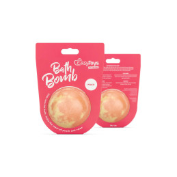 Bombe de bain pêche bain coloré corail relaxant