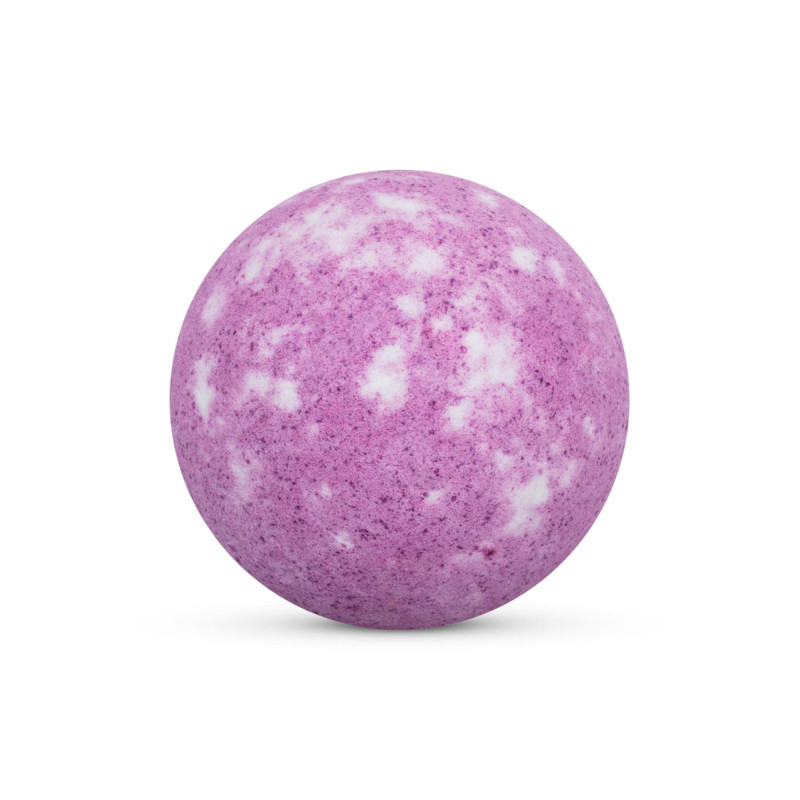 Bombe de bain fleurs effervescente parfum lotus relaxant