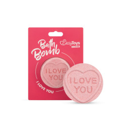 Bombe de bain I Love You bain moussant romantique