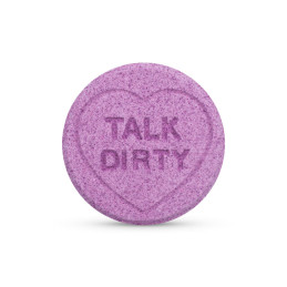 Bombe de bain Talk Dirty pastèque message provocant