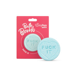 Bombe de bain Fuck It message cœur gravé provocant