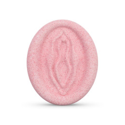 Bombe de bain Pussy forme vulve rose parfumée