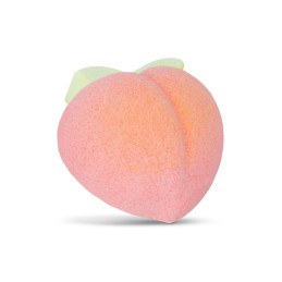 Bombe de bain Peachy huiles naturelles peau douce
