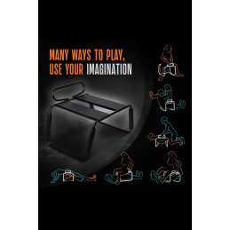 Tabouret fuck machine Surrender - Temptasia ajustable en hauteur pour plaisir optimal