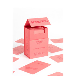 Jeu Sexmatch Bondage Edition - Secret Play avec 89 cartes pour exploration sensuelle