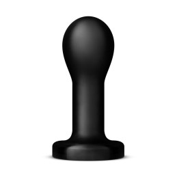 Plug anal Hammerhead 20,5 x 8,5 cm noir tête large arrondie pour insertion puissante