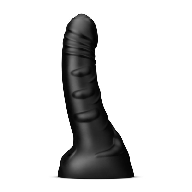 Gode XXL Black Hawk 30,5 x 6,9 cm courbé pour stimulation prostatique précise