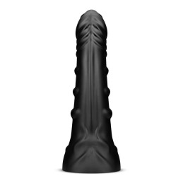 Gode XXL Black Hawk 30,5 cm design héliporteur gland proéminent texturé