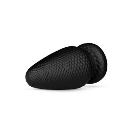 Plug anal XXL Cold Blooded 990 g noir PVC étanche stimulation intense