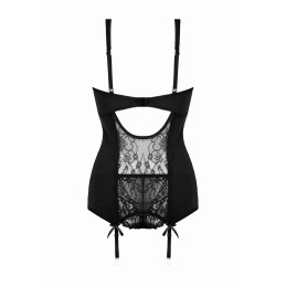 Ensemble guépière culotte Marzia Christine luxueux au rendu doux et sensuel