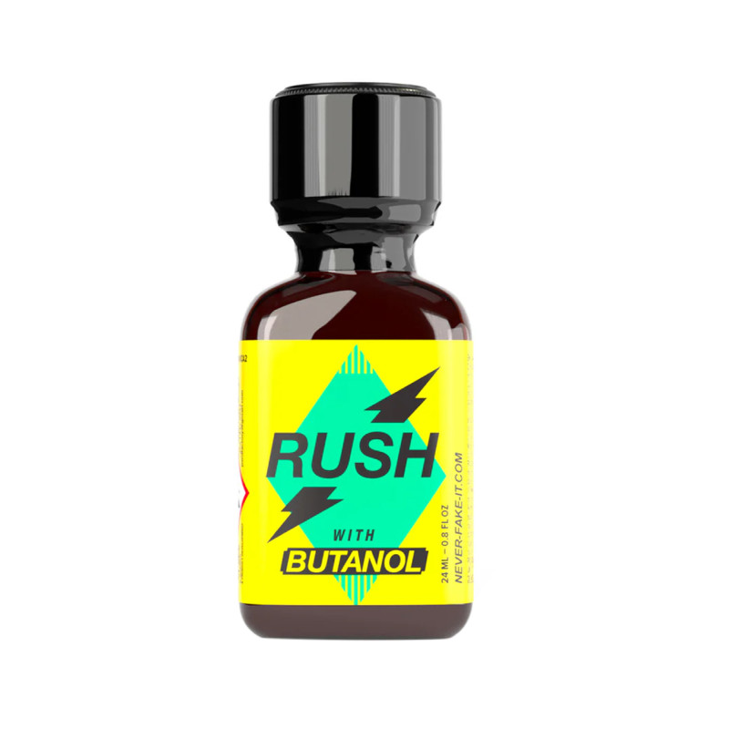 Poppers Rush Butanol 24ml nitrite pentyle butanol mix relaxation musculaire profonde