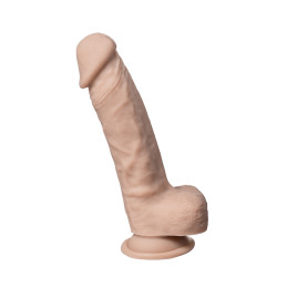 Gode Real Skin Model 1 flesh SilexD 17,8 cm ventouse réaliste chair douce