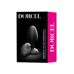 Plug anal vibrant télécommandé Geisha Infinite L silicone doux étanche