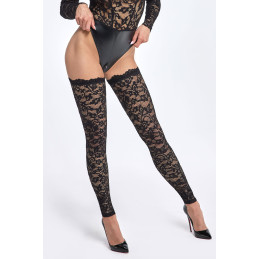 Bas en dentelle autofixants F327 bande silicone tenue parfaite