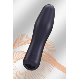 Gaine de pénis 3 en 1 Ryzer Black Plum effet succion plaisir amplifié