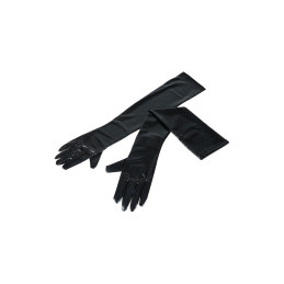 Gants extra longs Cotelli Accessoires latex brillant fetish