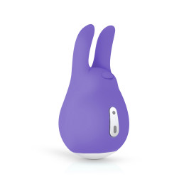 Stimulateur clitoridien Tedy oreilles lapin souples pour stimulation précise